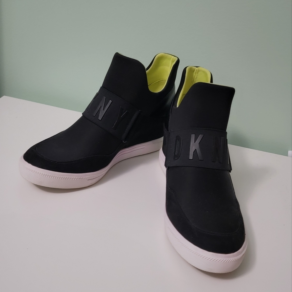 DKNY wedges sneakers, women's Shoes size 9